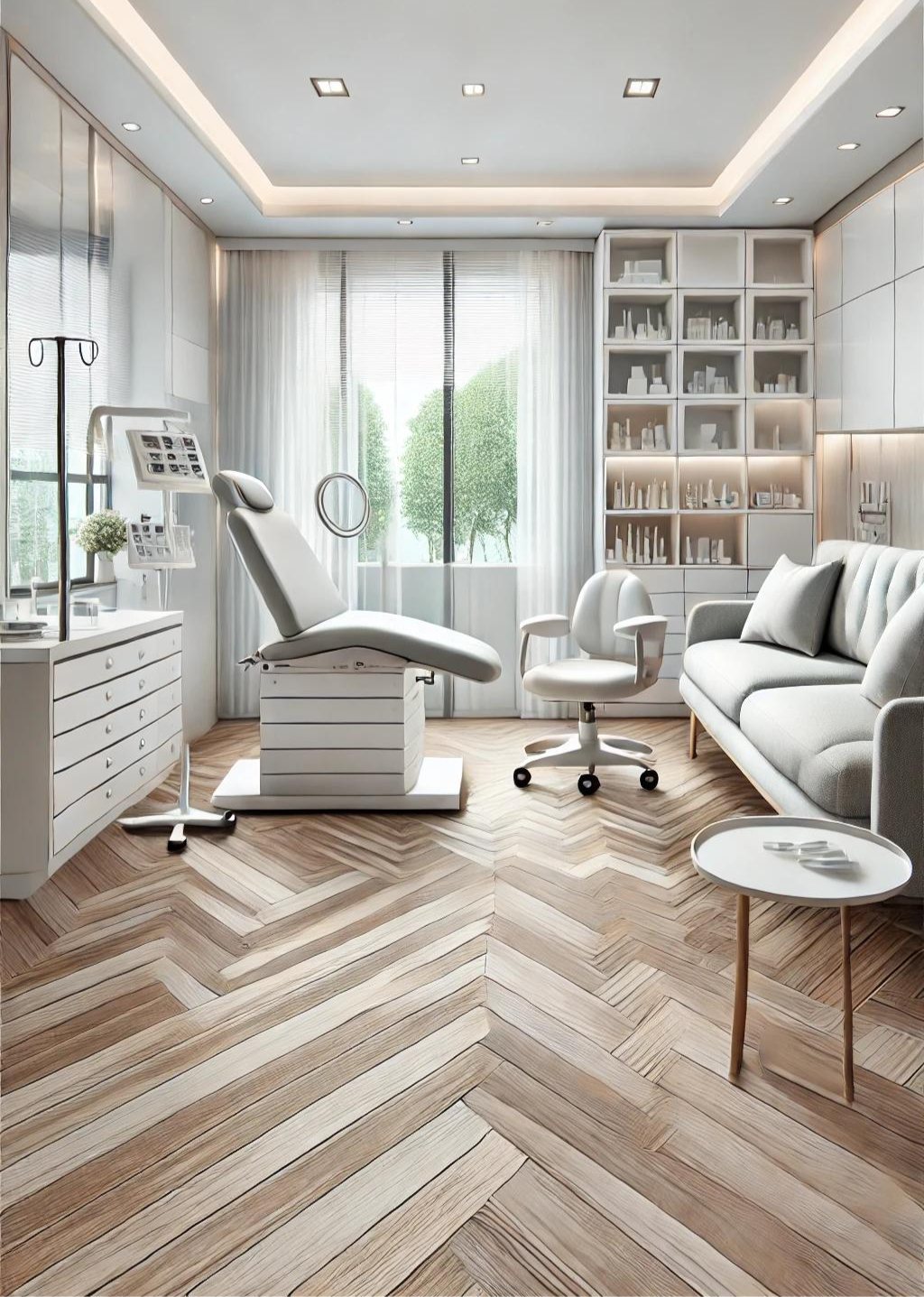 Modern luxury medical clinic suite